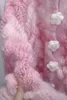 Женские вязаные трикотаж Tees Sweet Pink Hollow Sweater Cardigan 230106 230106