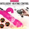 Schoonheidsartikelen Telescopische dildo machine g spot vibrator stuwkracht roterende vrouwelijke masturbatie voor vagina goederen konijn clitoris volwassen sexy speelgoed