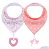 Bavoirs Burp Chiffons Bébé Bandana Bave Pour La Dentition Et La Bave Super Doux Coton Absorbant Jouets Ensemble Toddler Feeding 2106 Q2 Drop De Dhndc