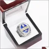 Cluster anneaux S 2 Blues Style Fantasy Football Championship FL Taille 814 Jewelry Chainworldz otdje Drop Delivery Ring Dhawj