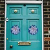 Decoratieve bloemen delicate paas nep krans herbruikbare gaas doek fel kleur kunstmatige slinger festival benodigdheden