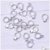 Charms 20 st/lot sier crystal ring charm flytande locket passform för minne magnetiska hängsmycken smycken släpp leverans smycken findi dhw9t