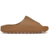 designer slides for men women slippers Onyx Azure Bone Desert Sand Earth Brown Enflame Orange Flax mens fashion sandals summer outdoor shoes