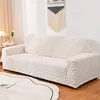 Stoelhoezen 1/2/3/4 stoel Jacquard Sofa voor woonkamer Dikke Winter Warm bank Cover Elastische beschermer All-inclusive Slipcover