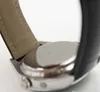 2023 U1 de alta qualidade AAA Cellini 50509 Couro mec￢nico masculino rel￳gio de prata Selta Brown Strap Series autom￡tica Dial MechainCal Men Watches Male Wristwatches