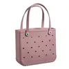 luxe designer Eva Bogg tas vrouwen Tote grote boodschappenmand tassen Lady H195I opslag wasbaar strand siliconen Bog Bag portemonnee Eco Jelly Candy portemonnee