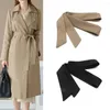 Belts Chic Women Belt Long Soft Waist Strap Lady Dress Trench Coat Wide