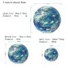 壁のステッカー緑色の明るい地球3Dステッカーキッズルームリビングベッドルーム装飾壁紙の輝きの暗い家の装飾