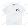 Xinxinbuy Men Men Designer Tee футболка парижская скелет буквы