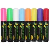 Highlighters 8Pcs/ Set Liquid Chalk Marker 10Mm Flash Colour Pens For Led Writing Board Window Glass Graffiti Painting Drop Delivery Dhwxr
