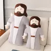 La partie d'oreiller badine la peluche décorative de Jésus bourrée pour le décor de chambre à coucher de sofa