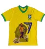 Brésil Pelé maillots de football spéciaux joueur style 22-23 vêtements de sport personnalisés maillot de football kits personnalisés crampons kingcaps entraînement sport vêtements personnalisés