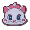 Piezas de zapatos Accesorios Encantos Venta al por mayor Cute Mouse Kitty Cats Dibujos animados Pvc Decoración Hebilla Goma suave Zueco Fast Drop Deliver Dhlh3