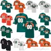 American College Football Wear NCAA Miami Hurricanes College voetbalshirts Lorenzo Lingard Jersey Trajan Bandy Gilbert Frierson Jonathan Garvin Jerseys Custo