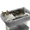 Cat Furniture Scratchers شجرة مستقرة مع SISAL POSTS TOWER CONDO شقة كبيرة مريحة جثم متدلية لالتقاط كرة صغيرة ومتوسطة CVBD 230106