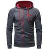 Hoodies masculins 2023 Man Sweatshirts Zipper Sweat à capuche Men Sweat-shirt Automne Vêtements d'hiver Moupes Mans manches longues Sudaderas