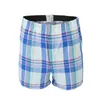 Unterhosen 5 Teile/los Boxer Männer Dünne Sommer Unterwäsche Baumwolle Mann Große Größe Kurze Atmungsaktive Plaid Flexible Shorts Männlich