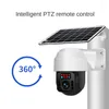 Solar Outdoor Surveillance Camera Wireless WiFi/4G WiFi HD 360 Rotating Dome