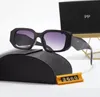 Дизайнерские солнцезащитные очки Классические очки Goggle Outdoor Beach Солнцезащитные очки для мужчин и женщин Mix Color Дополнительно Треугольная подпись 2023