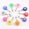 Keychains Bot￣o Snap Button Reels de Card de Id de Passo de Passo de Passagem Repuls￣o Relado PL Pl Nome da Tag Recos