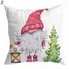 Pillow Case Decorative Square Xmas Series Pattern Car Seat Cushion Cover Decor For Sofa