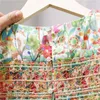 Girl Dresses Kids Floral Smocking Girls Summer Vintage Frocks Children Boutique Spanish A Line Dress Outfits Brand Clothes