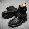 Calçados Calçados de Couro Genuíno Homens Sapatos Sneaker Máquina de Luxo Botas Mens Personalizar Tornozelo Masculino Alta Qualidade Bicicleta de Estrada 2023