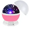 Star Project Lamp Kids Sleed Led Night Light Laby Dece Decor Вращение звездного детского сала луна галактика