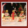 Dekoracje świąteczne torba do cukierków sznurka Santa Snowman prezent prezent prezentowy dla gościa dla gości