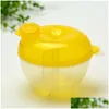 Other Baby Feeding Milk Powder Forma Dispenser Food Container Infant Storage Box Kids Rotating Three Grids Containers 20220302 H1 Dr Dhbn1