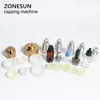 ZONESUN Portable Hand-Held Electric Bottle Capping Machine Automatic With Security Ring Plastic Cap Capper Capping Tool