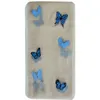 Skarpetki dla kobiet dziewczyny niebieskie motyl drukuj rajstopy letnie widać ultra-cienobrązowe rajstopy japońskie lolita bezszwowe pończochy