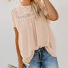 Women's T Shirts Synthetic Long Sleeve Shirt Women Blouse Top Solid Stylish T-shirts Athletic Fit