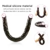 Articles de beauté 55 cm de long gode double tête pénis flexible point G anus vaginal stimuler godes réalistes plug anal jouets sexy pour femmes lesbiennes