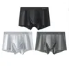 Underpants 2023 3Pcs Cotton Gay Sexy Men Boxers Shorts Breathable Cuecas Man Underwear Boxer Men's Panties Sexi