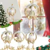 Decorative Flowers Christmas Decorations Garland Santa Cartoon Doll Door Hanging Dead Branches Vine Circle Wreath Window Suction Cups