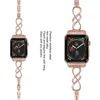 Fashion Women Diamond Bracelet Strap for Apple Watch Band Series 8 7 6 SE 5 4 3 Luxury Detachable Strap iwatch Ultra 49mm 41mm 45mm 40mm 44mm 38mm 42mm Belt