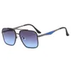 Nouvelles lunettes de soleil de luxe pour hommes hommes concepteurs lunettes de soleil pour femmes surdimension
