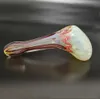 Målade glasrör dab halm torr ört bubbler olje brännare rörrör för vattenpipa riggar vatten bongs