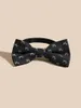 Dog Apparel Pet Bow Tie Bowtie Collar Mix Colors Solid Ties Adjustable Collars Grooming Accessories