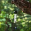 Decorative Figurines Wood Wind Chimes For Outside Chime Outdoor Clearance With 4 Metal Tubes & Hanging Decorations Supplies