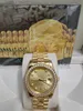 With Original Box Luxury Fashion WATCHES High-Quality sapphire 41mm 18k Yellow Gold Diamond Dial & Bezel 18038 Watch Automatic Men's Watch Wristwatch 2023