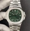 Uhren für Männer automatisch Cal324 Watch Men039s 3KF Grüne türkisblau graues weißes Zifferblatt 40. Jubiläum 3K Kristallstahl Datum 3725441