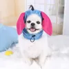 Ropa para perros Sombrero lindo Burro Cuello y calentador de orejas para accesorios de disfraces de fiesta de mascotas Sombreros ajustables Gatos Perros