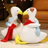 Pillow Anime S Genshin Impact Tartaglia Duck Cosplay 60cm Plush Cartoon Doll Kids Toys Holiday Gift Prop Accessories