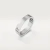 damskie pierścionki projektant zakochanych pierścionek luksusowa biżuteria rozmiar 6-11 stop tytanu pozłacane diamentowe rękodzieło modne akcesoria nigdy nie znikną złote diamenty srebrzysty pierścionek