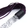 Beauty Items Glass Dildo Anal Plug Genuine Leather Whip Bdsm Slave Fetish Spanking Flogger Whips Flirt Tools Adult sexy Toys s For couples