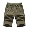 Calça masculina de verão shorts masculinos esportes casuais executando 5 níquel de tamanho grande calça de praia solta