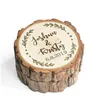 Other Event Party Supplies Custom Rustic Wooden Wedding Ring Bearer Box Vintage Wood Holder Country Decoration Favors Drop Deliver Dhxuq