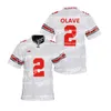 Koszulki piłkarskie NCAA Ohio State Buckeyes Football Jersey Justin Fields J.T. Tuimoloau C.J. Stroud Chris Olave Julian Fleming Garrett Wilson Jack Sawyer